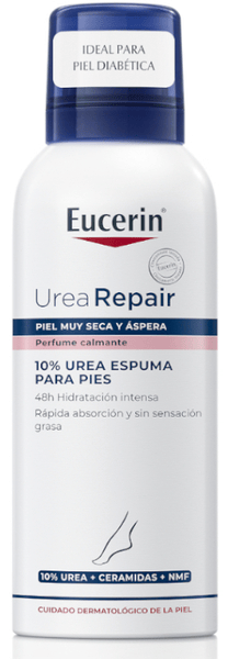 Eucerin Urearepair Espuma De Pies 10% Urea 150 Ml