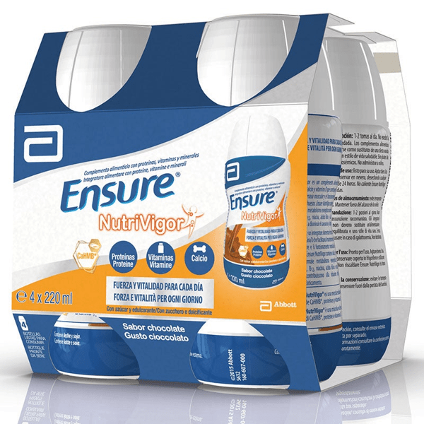 Ensure Nutrivigor Chocolate 4 X 220 Ml