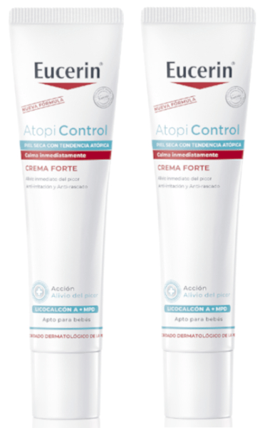 Eucerin AtopiControl Crema Forte Piel Seca e Irritada 2x40 ml