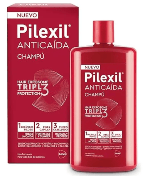 Pilexil Champú Anticaída Triple 275Ml - Imagen 3