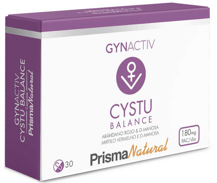 En Oferta Prisma Natural Gynactiv Cystu-Balance 30 Cápsulas