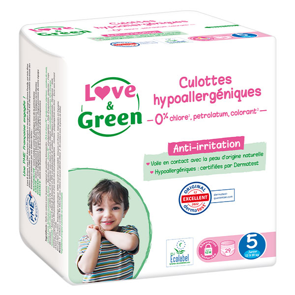Culottes Apprentissage T5 (12 - 18 kg) Hypoallergéniques x 29
