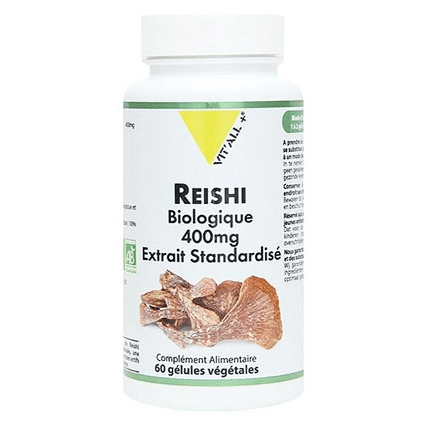 Reishi 400mg Bio 60 gélules végétales 3