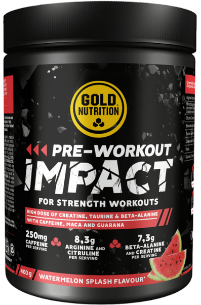 GoldNutrition Pre-workout Impact Sandía 400 gr