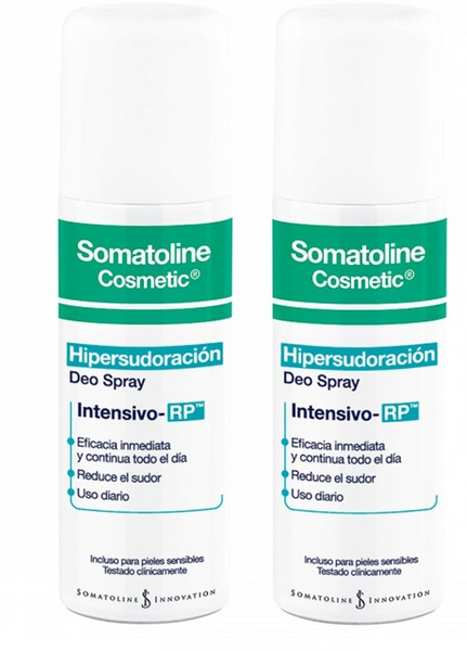 Somatoline Cosmetic Desodorante Hipersudoración Spray 2x125ml