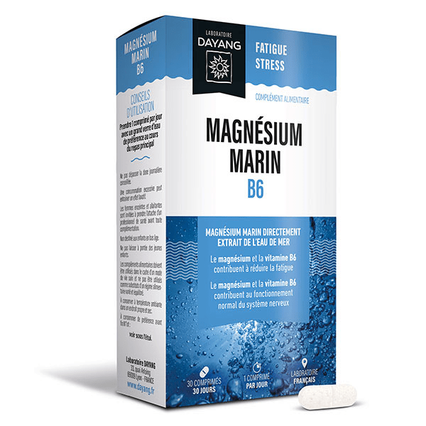 Magnésium Marin B6 30 comprimés 3