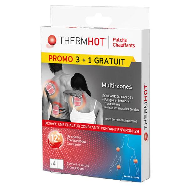 Thermhot Patch Chauffant pour Tensions Musculaires Promo 3+1 Gratuit 3
