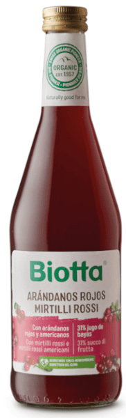Biotta Jugo de Arándanos Rojos 500 ml