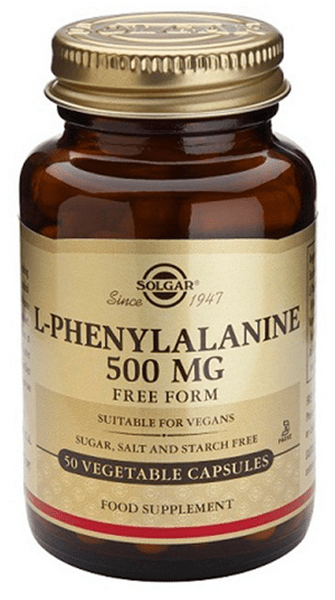 Solgar L-Fenilalanina 500 Mg 50 Cápsulas