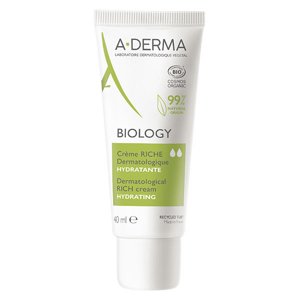 Biology Crème Riche Dermatologique Hydratante Bio 40ml 4