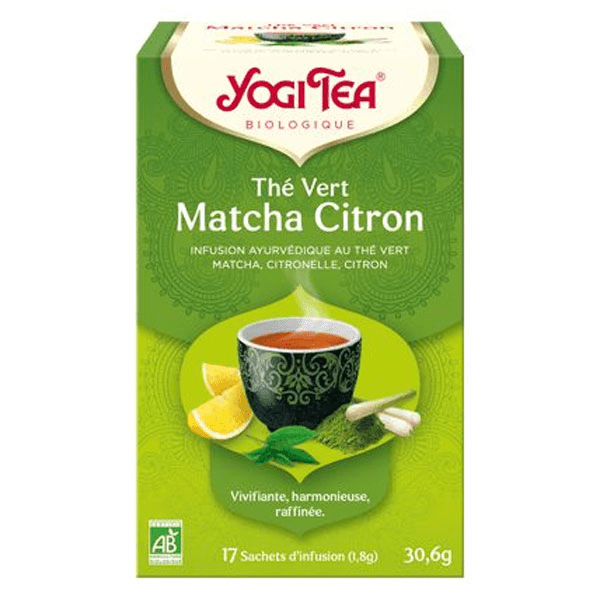 Thé Vert Matcha Citron 17 sachets 2