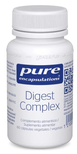 Pure Encapsulations Digest Complex 60 Cápsulas Vegetales