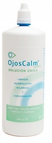 Solución Única Lentes Ojoscalm 360 Ml