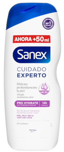 Sanex BiomeProtect Gel Ducha Dermo Prohydrate 600 Ml