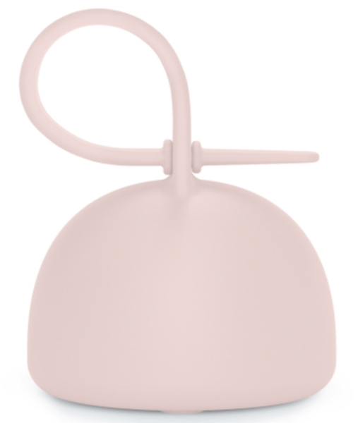 Suavinex Colour Essence Portachupetes de Silicona con Asa Rosewater