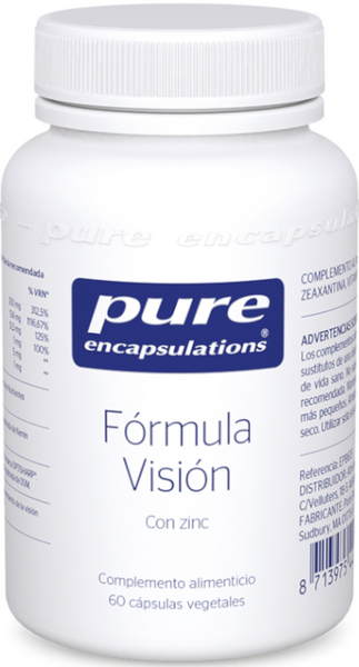 Pure Encapsulations Fórmula Visión 60 Cápsulas