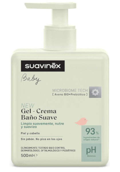 Suavinex Gel-Crema Baño Suave 500 ml