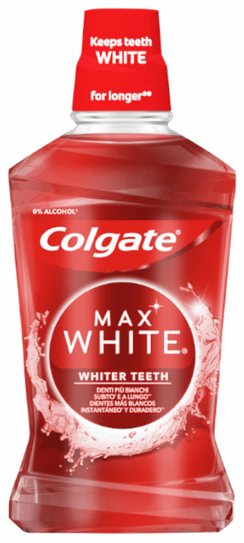 Colgate Max White Expert Enjuague Bucal 500Ml