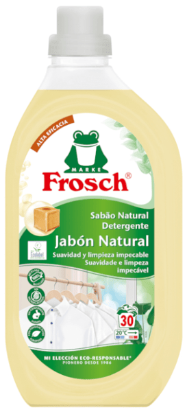 Frosch Ecológico Detergente Líquido Concentrado Jabón Natural 1,5 L
