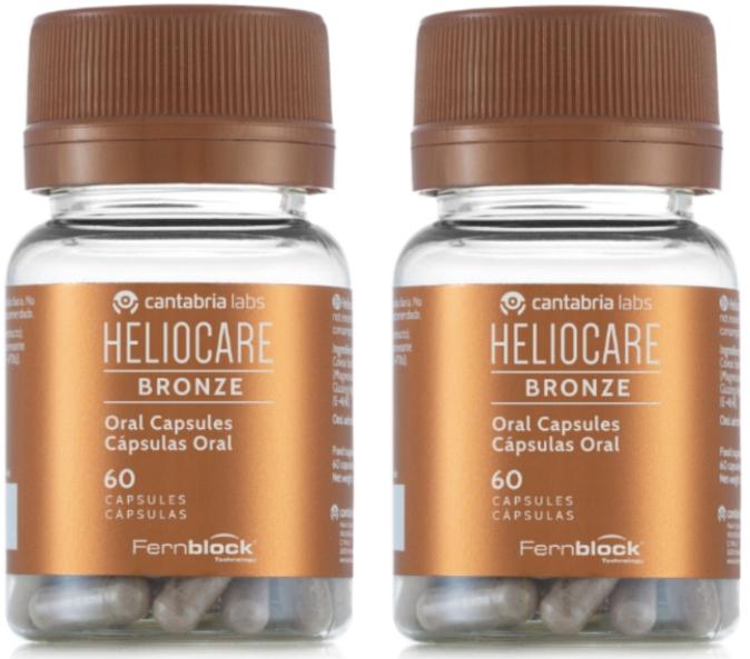 Imagen de Heliocare Bronze 2x60 Cápsulas ☀️ Protección Solar Avanzada en OfertitasTOP