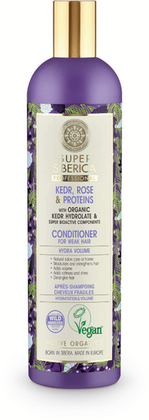 Natura Siberica Bálsamo Capilar Pino Rosa y Proteínas Cabello Débil 400ml