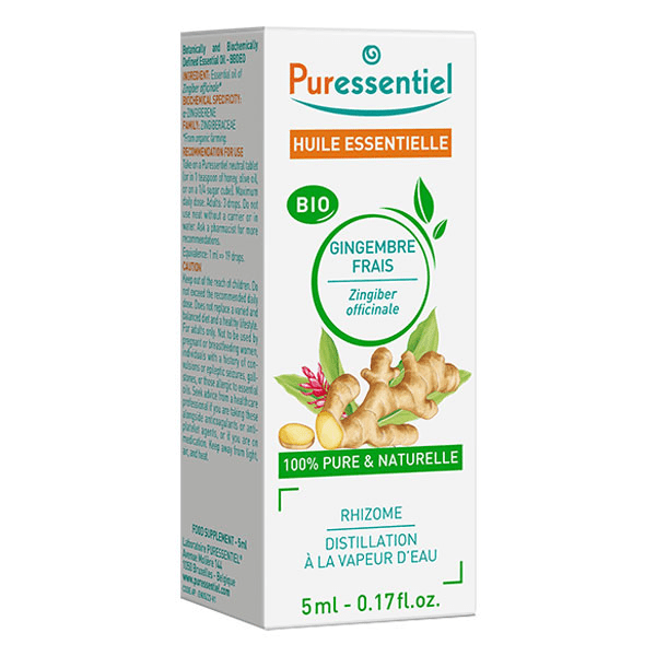 Huile Essentielle Gingembre Frais Bio 5ml 3