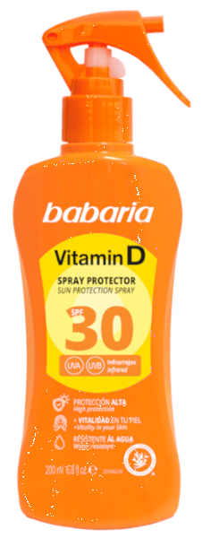 Babaria Spray Solar Vitamina D SPF30 200 ml