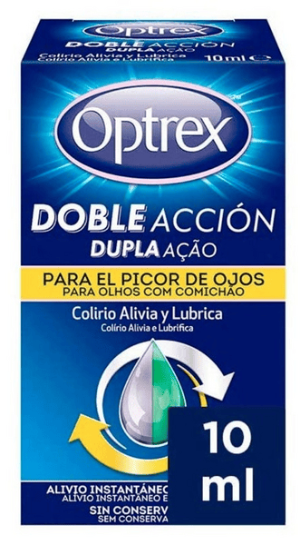 Optrex Doble Acción Picor De Ojos 10 Ml - Imagen 3