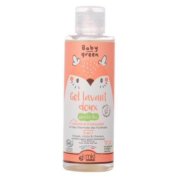 Baby Green Gel Lavant Doux Bio 100ml 5