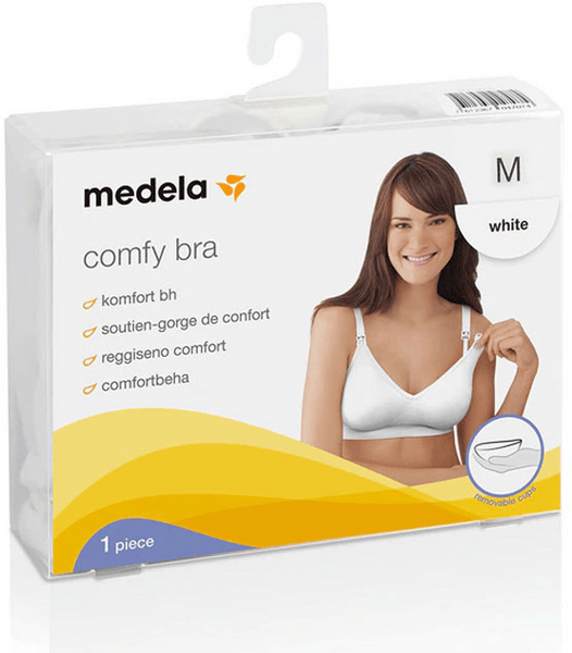 Medela Sujetador de Maternidad Comfy Talla M Blanco