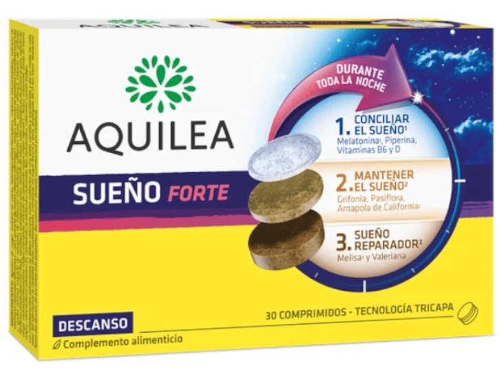 Aquilea Negra 5 X Sueño Forte 30 Comprimidos - Imagen 2