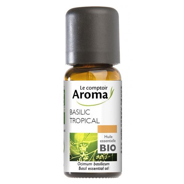 Huile Essentielle Basilic Tropical Bio 10ml 4