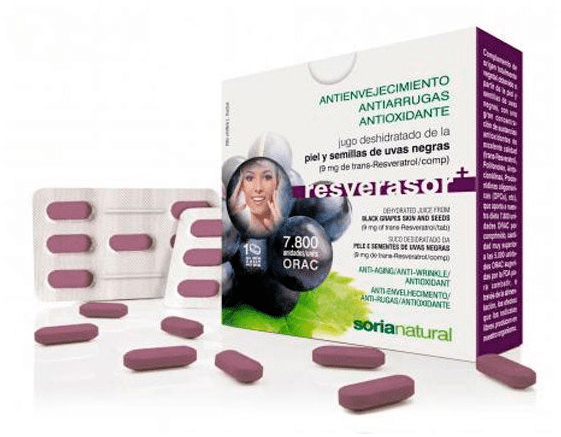 Soria Natural Resverasor Plus 28 Comprimidos De 800 Mg