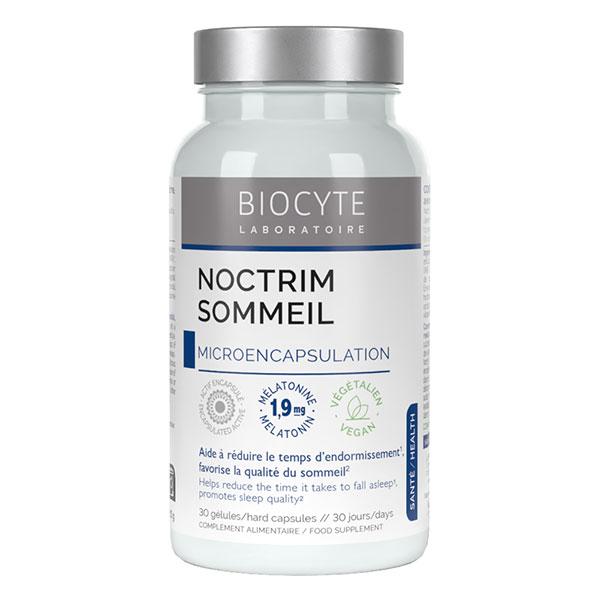 Noctrim Sommeil Endormissement Mélatonine 1,9 mg Coquelicot 30 Gélules