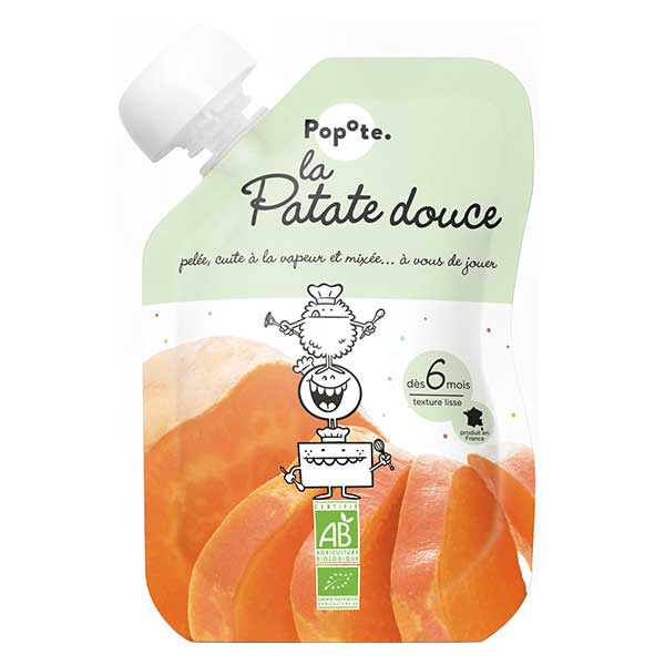 Les Légumes Gourde Purée Patate Douce +6mois Bio 120g 3