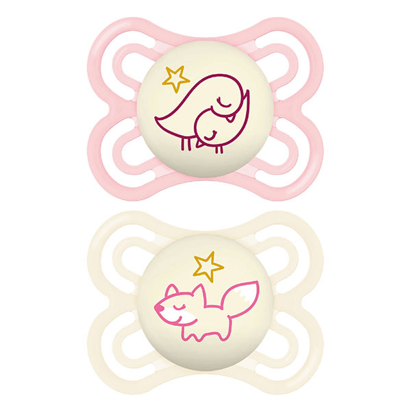 Sucettes perfect nuit 2-6 silicone x2 4