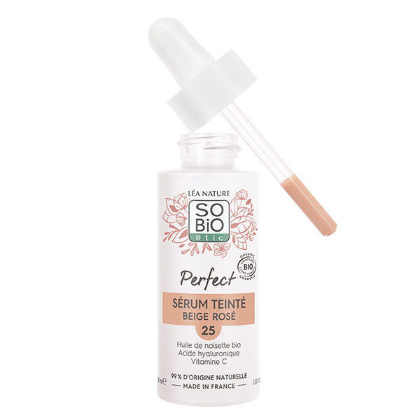 Léa Nature So Bio Étic Sérum teinté n°25 Beige Rosé bio 30ml 2