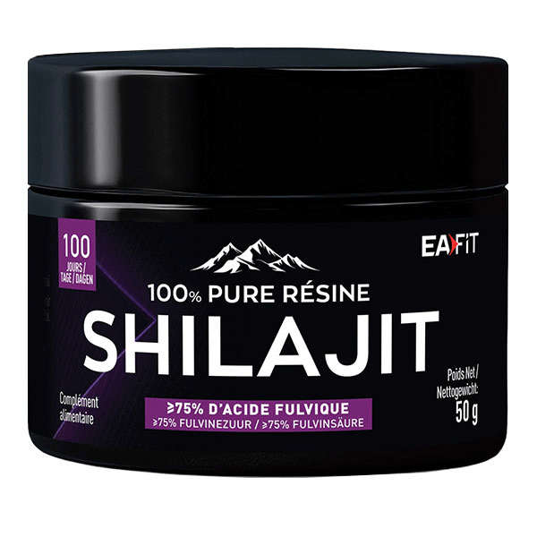 Shilajit Résine Pure 500mg Energie Concentration 50g 100 jours 2