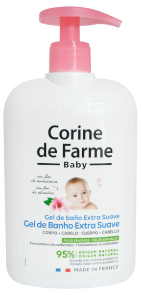 Corine De Farme Gel-Champú Extra Suave Flor De Almendro 500 Ml