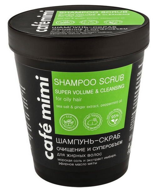 Café Mimi Champú Exfoliante Limpieza Profunda 330 ml