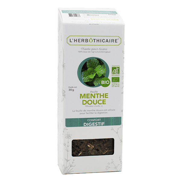 L'Herbôthicaire Tisane Menthe Douce Bio 30g 2