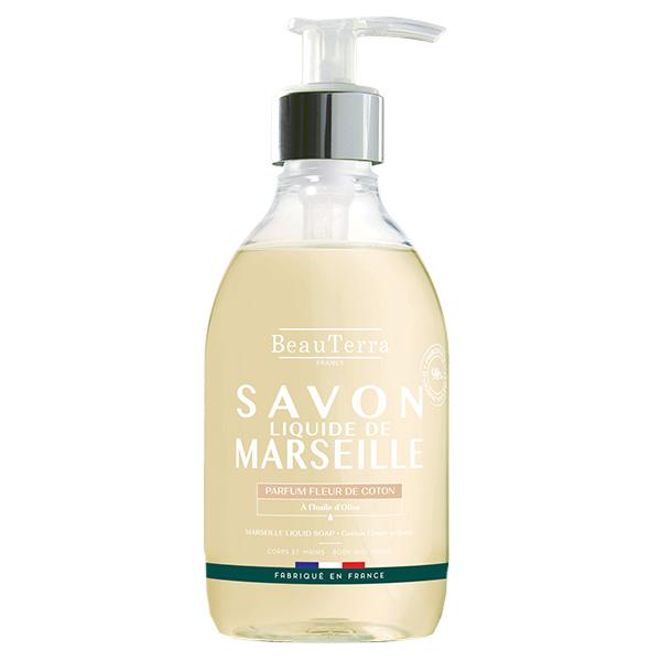 Savon Liquide de Marseille Fleur de Coton 300ml 3
