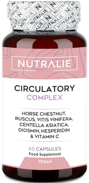 Nutralie Roja/Castaño Circulatory Complex Piernas Cansadas 60 Cápsulas