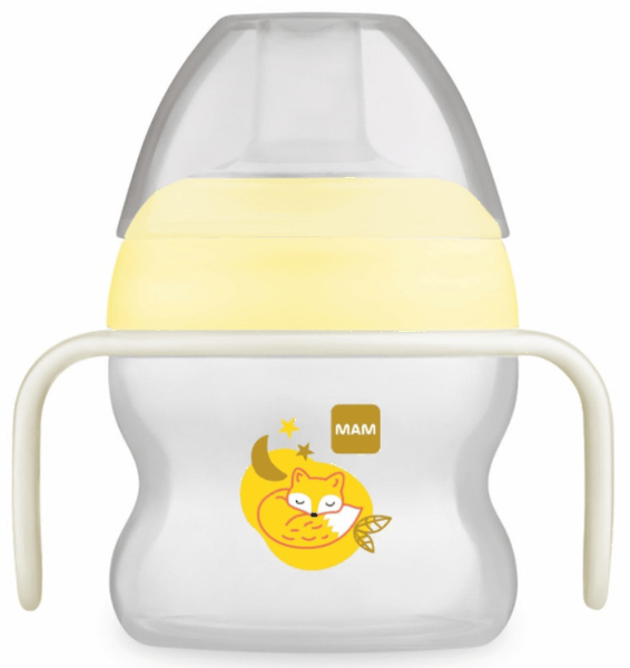 Mam Verde Vaso De Aprendizaje Antiderrames Day&Night +4 Meses Neutro 150 Ml