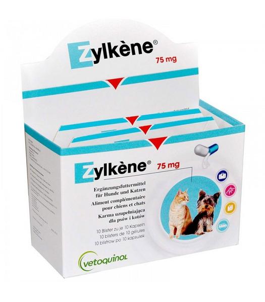 Zylkene Chien et Chat 75mg 100 gélules 2