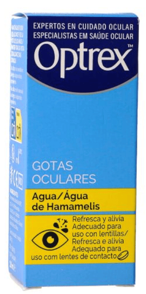 Optrex Colirio Agua De Hamamelis 10Ml - Imagen 2