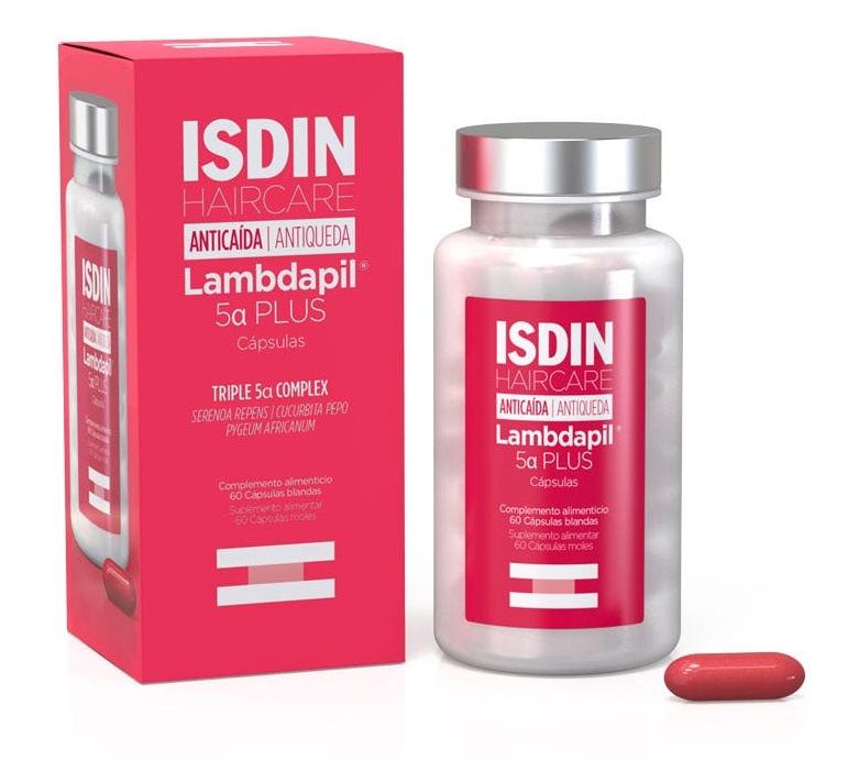 Thumbnail 1 de Isdin Lambdapil 5 Alfa Plus cápsulas 2x60 unidades