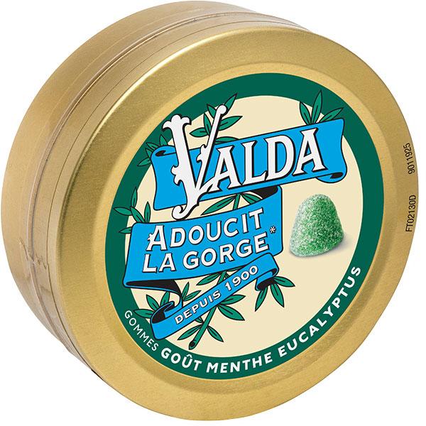 Adoucit la gorge Gommes Goût Menthe Eucalyptus 50g 3