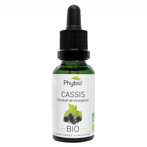 Macérât Glycériné Cassis Bio 30ml 2