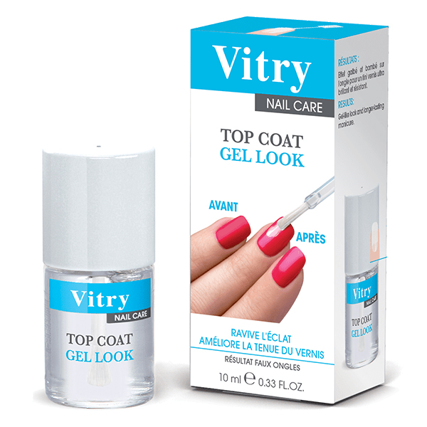 Nail Care Top Coat Gel Look 10ml 2